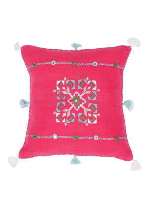 Lalima Red Cushion Cover