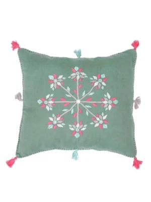 Dhawani Pinegreen Cushion Cover