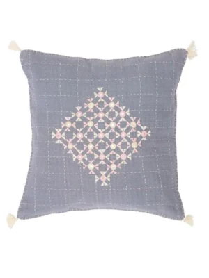 Elegant Grey Cushion Cover